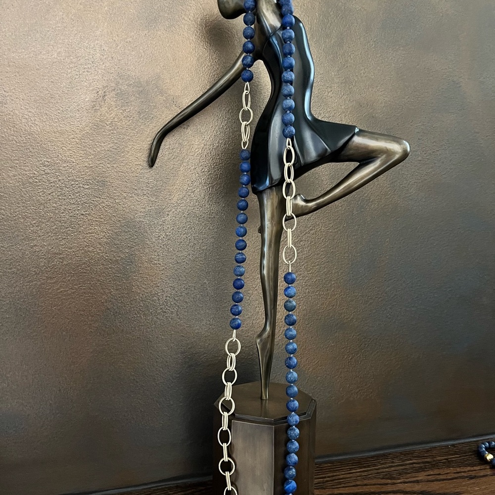 Specialty boutique 24” necklace. Can be doubled. High quality and weight.